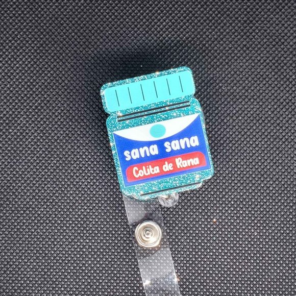 Funny Retractable Badge Holder with Alligator Clip ID Card Holder - Picture 3 of 8